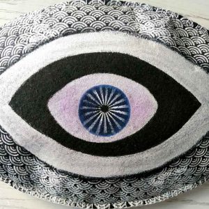 Oeil d’orus mobile créé par l'artiste peintre plasticienne Aurellll'Art