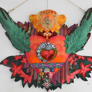 Cœur chamanique-oeuvre unique par Aurellll 'Art, 2024