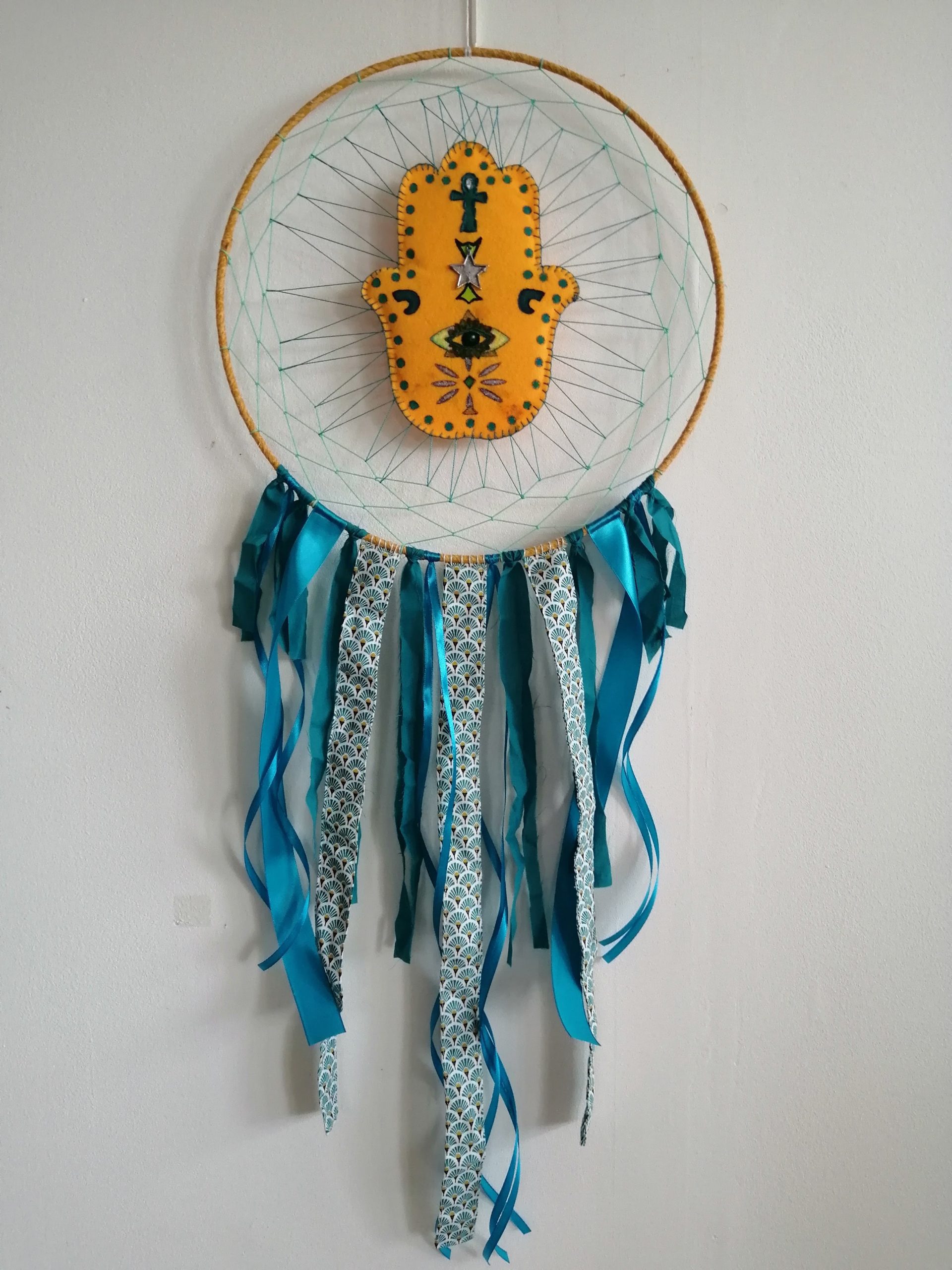 Khamsa ou main de fatma en attrape rêve – Image 2