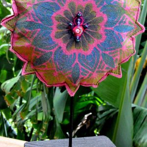 Coeur sacré en rond étoilé