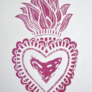 Cœurs sacrés Gravure