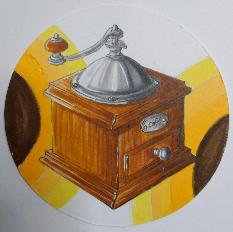 ouevre4 Coeurs sacrés Relique Talisman, oeuvre réalisée par Aurellll'Art, artiste plasticienne à La Réunion